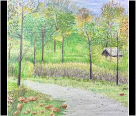 “A Walk” , Artist - Helen Siegel