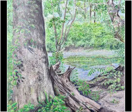 “Creekside" , Artist Helen Siegel