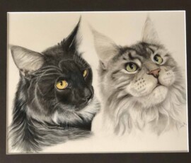 “Duke and Noel”, Artist - Joy Russell